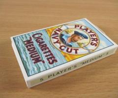 5  Players Navy Cut Medium cigarettes c.1950 - unopened - [TC1] - Image 2