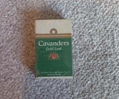 Cavenders Gold Leaf Cigarettes